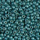 Miyuki rocailles Perlen 8/0 - Matted duracoat galvanized dark sea foam 8-4217F